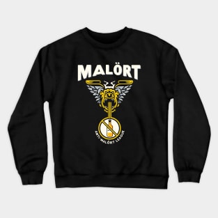 Malort: Anti-Malort League - Flying Monkey Crewneck Sweatshirt